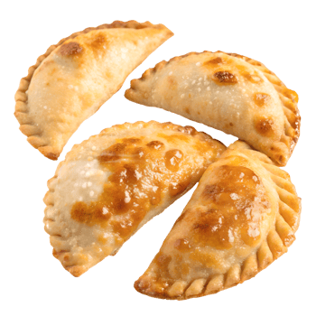 Golden Baked Empanadas Savory Argentinian Pastries , Appetizing Food Photography, Delicious Traditional Cuisine Transparent Background png
