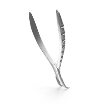 Tweezers , Medical Instrument Closeup , 3d render, transparent background, png