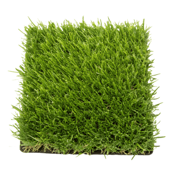 Lush Artificial Turf Square Vibrant Green Grass Patch for Landscaping and Outdoor Decor on Transparent Background png