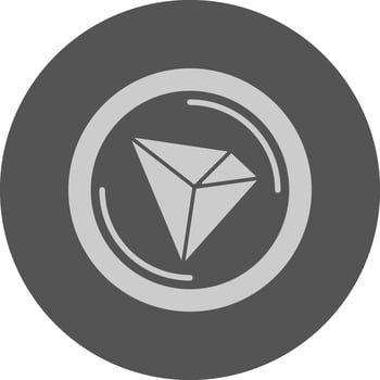 Tron Minimal Grey Icon vector