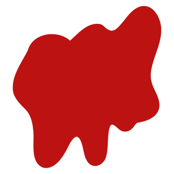 a red melt on a white background png