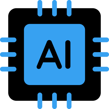 artificial intelligence design chipset black png