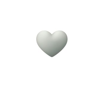 Simple white heart icon on transparent background, symbolizing love and purity. minimalist design is versatile for various digital and print applications png