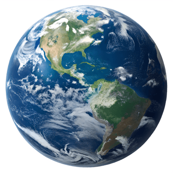 The earth is shown in this image transparent background png
