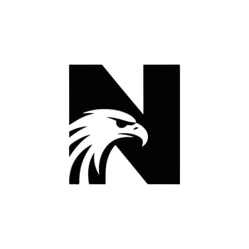 The logo for the university of north alabama vector