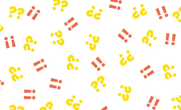 Design background question mark unique and exclamation mark vector