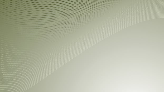 Digital abstract green army background with curved halftone gradient for tactical graphic and layout design vector