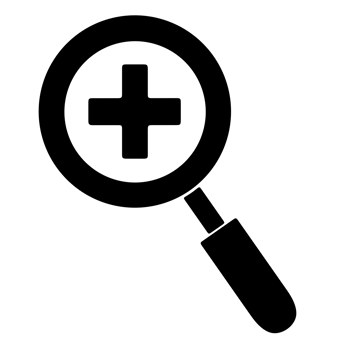 Zoom plus symbol isolated on transparent background png