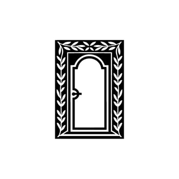 Elegant Archway, Ornamental Frame, Vintage vector