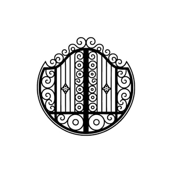 Intricate Circular Emblem, Vintage Style, Ornamental vector