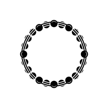 Minimalist Bracelet, Circular, Modern Emblem vector
