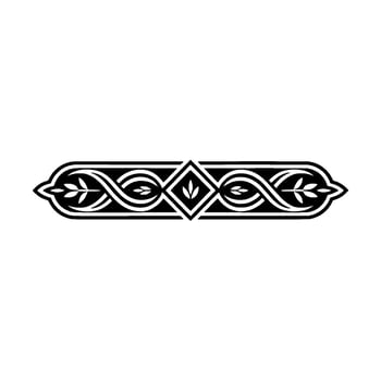 Intricate Celtic Border, Elegant Ornament, Vintage, Decorative vector