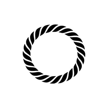 Spiraling Vortex, Minimalist Circle vector