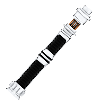 3d render sci fi lightsaber hilt silver black futuristic with transparent background png