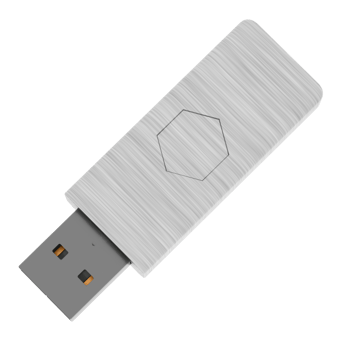 Render usb flash drive memory stick with transparent background png