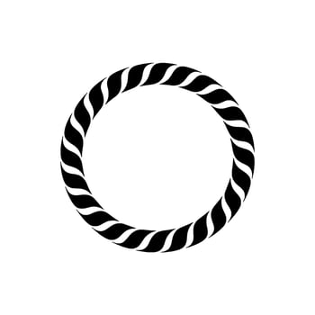 Dynamic Spiral, Minimalist, Circular Rhythm vector
