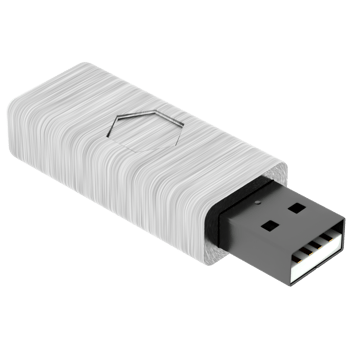 3d render usb flash drive memory stick with transparent background png
