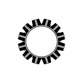 Geometric Sunburst, Minimalist , Circular Rhythm vector