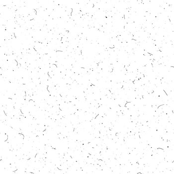 Black particles seamless background. Old dusty film texture. Grunge specks, scratches, dots and flecks repeating wallpaper. Vintage rough dirty overlay. Gritty sand noise distressed effect. vector