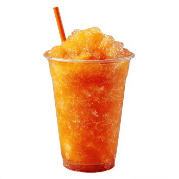 Refreshing Orange Slush Perfect Summer Treat png