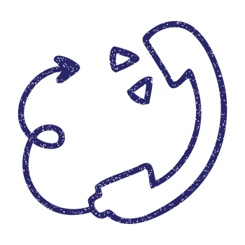 A phone icon with a phone cord and a phone cord png