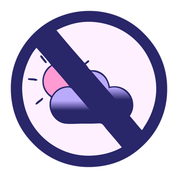 No cloud icon png