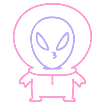 Alien icon illustration png