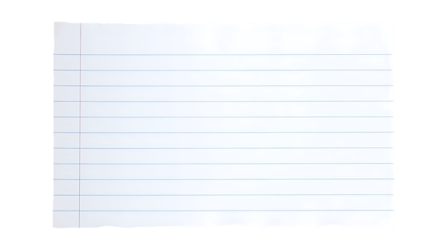 White torn paper with space for your message or text. png