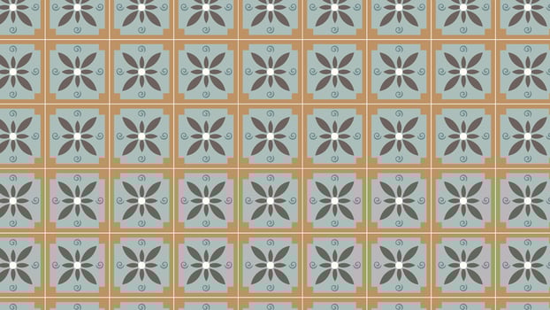 Classic cross tile background vector