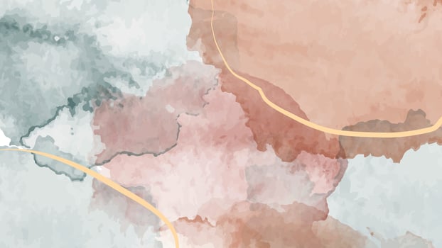 Elegant watercolor blend background vector
