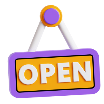open sign sale png
