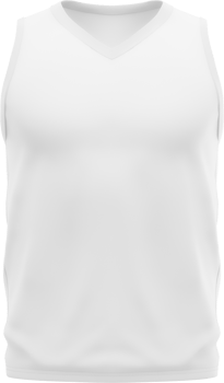 a white tank top on a transparent background png