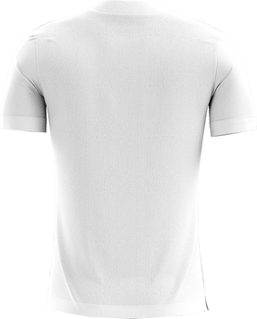 a white soccer jersey on a transparent background png
