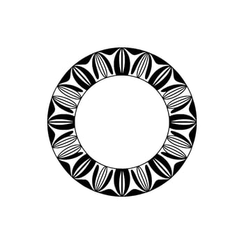 Minimalist Circular Pattern, Geometric Abstraction, Subtle Texture vector