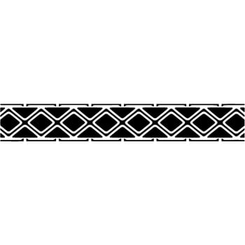 Geometric Border, Art Deco Pattern, Minimalist - Linear - Artdeco vector
