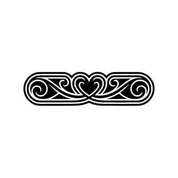 Intricate Celtic Ornament Border, Vintage Style, Swirl - Decorative vector