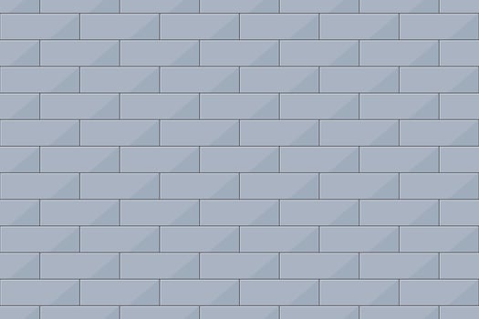 Gray brick wall background vector