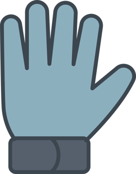 Goalkeeper Gloves Icon png