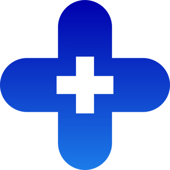 Pharmacy icon blue logo png