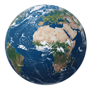 Planet Earth Blue Marble Space png