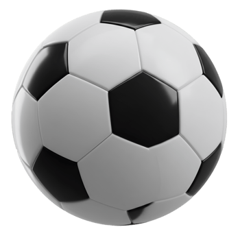 Black White Soccer Ball Sports png