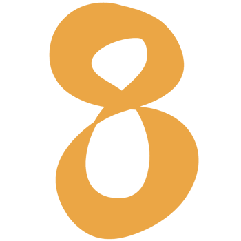 Bold number 6 png