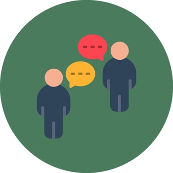 Commuication Clear UX Token vector