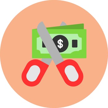 Bankruptcy Creative App Unit vector