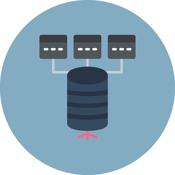 Data Model Clean Line Pattern vector