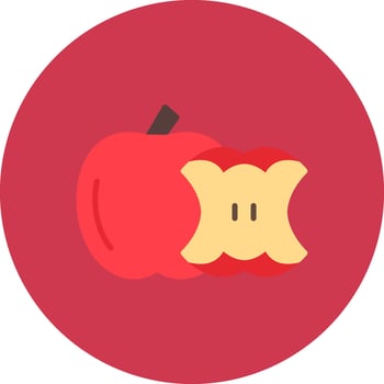Apple Urban Line Badge vector