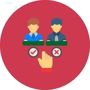 Choice Compact UI Stamp vector