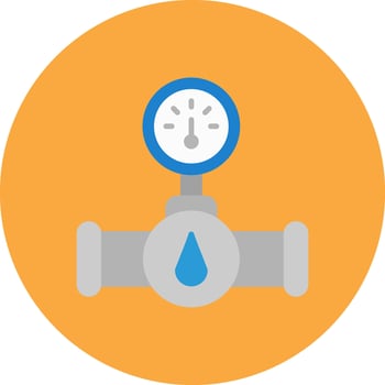Valve Urban Sketch Symbol vector