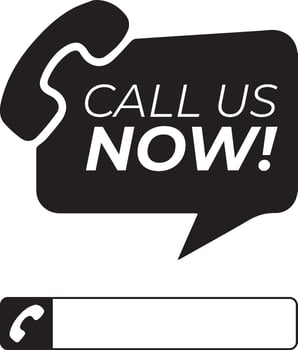 Call us now icons vector