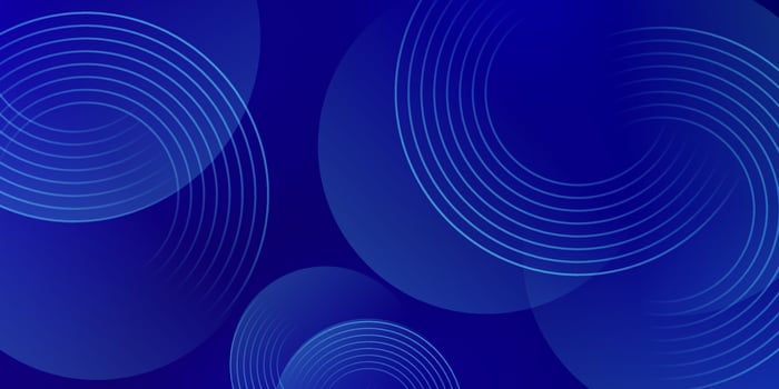 Dark blue abstract background with circular lines, suitable for business or digital branding vector